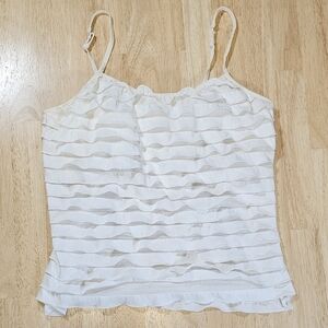 Ruffle Cami Tank Top